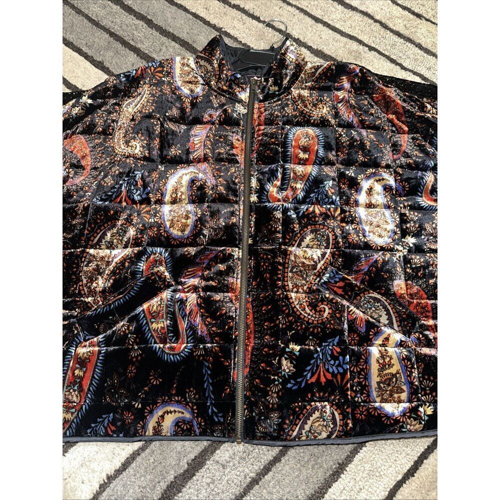 New Johnny Was Dolman Quilted Jacket Sezanz, Size XXL $480 - Picture 5 of 9